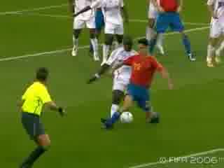 خلاصه بازی فرانسه - اسپانیا /جام جهانی 2006