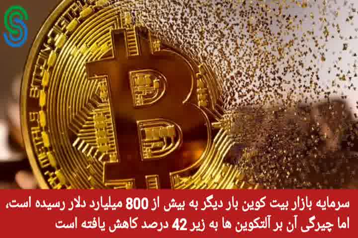 گزارش بازار های ارز دیجیتال- پنجشنبه 1 مهر  1400