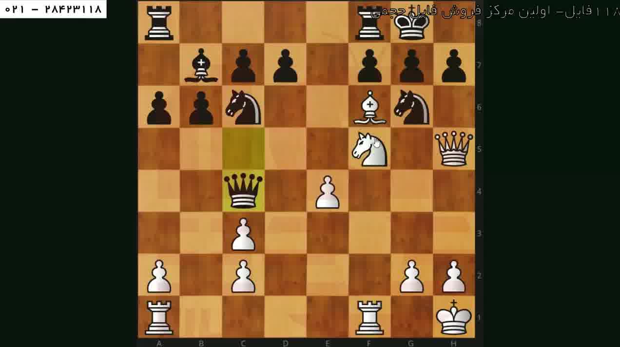 آموزش ترفندهای شطرنج - انواع حمله در شطرنج - تاکتیک محاصره